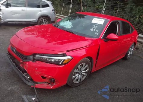 2022 Honda Civic Lx z USA, uszkodzony, nr VIN 2HGFE2F27NH509491